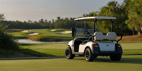 Used EZGO RXV Fleet view 2
